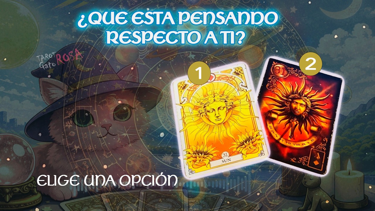 ❤️🔮 ESTO LO QUE ESTA PENSANDO RESPECTO A TI + CANALIZACIÓN | Elige una carta lectura del tarot amor