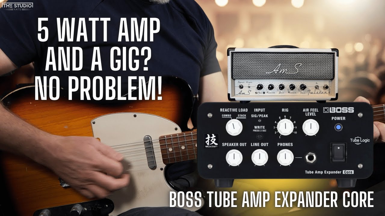 Boss Tube Amp Expander Core &mdash; подготовьте небольшие усилители к выступлению!