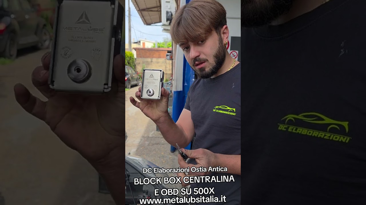 Installazione su 500X Steel Monster e Blind OBD by Block Box alla DC Elaborazioni Ostia Antica