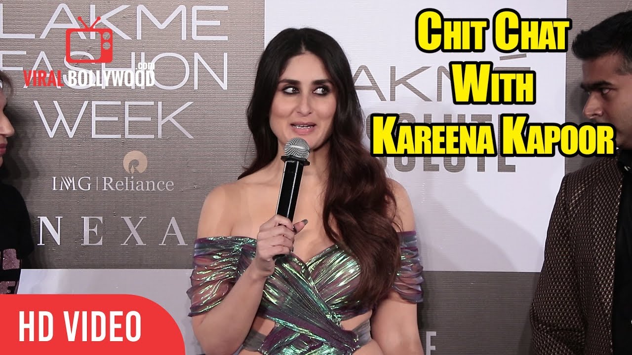 Chit Chat With Kareena Kapoor Khan at Lakme Fashion Week Grand Finale