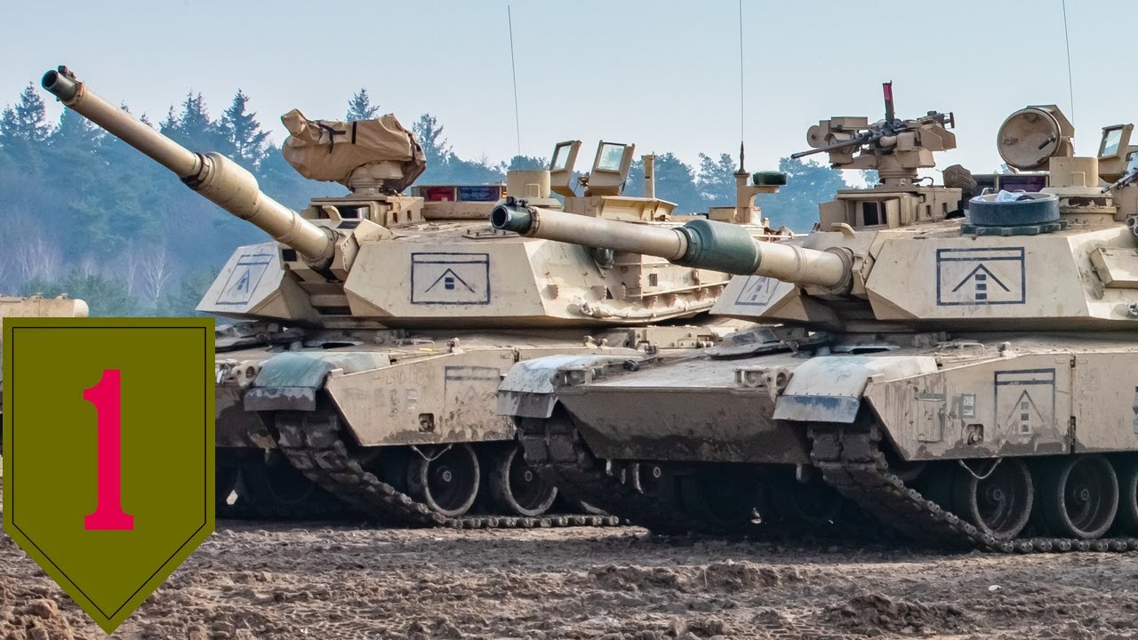 Армия США, Большая Красная Единица. Солдаты, танки и бронетехника в Польше, НАТО.