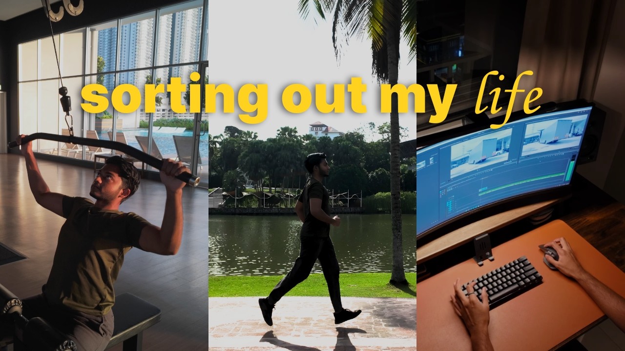 Sorting out my life *this will motivate you* workout, productive habits, cleaning