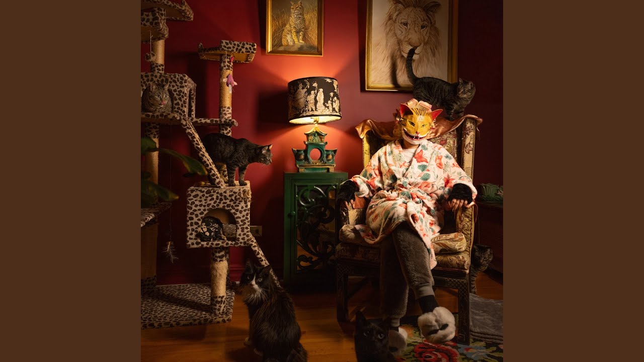 Portrait Of A Cat Lady