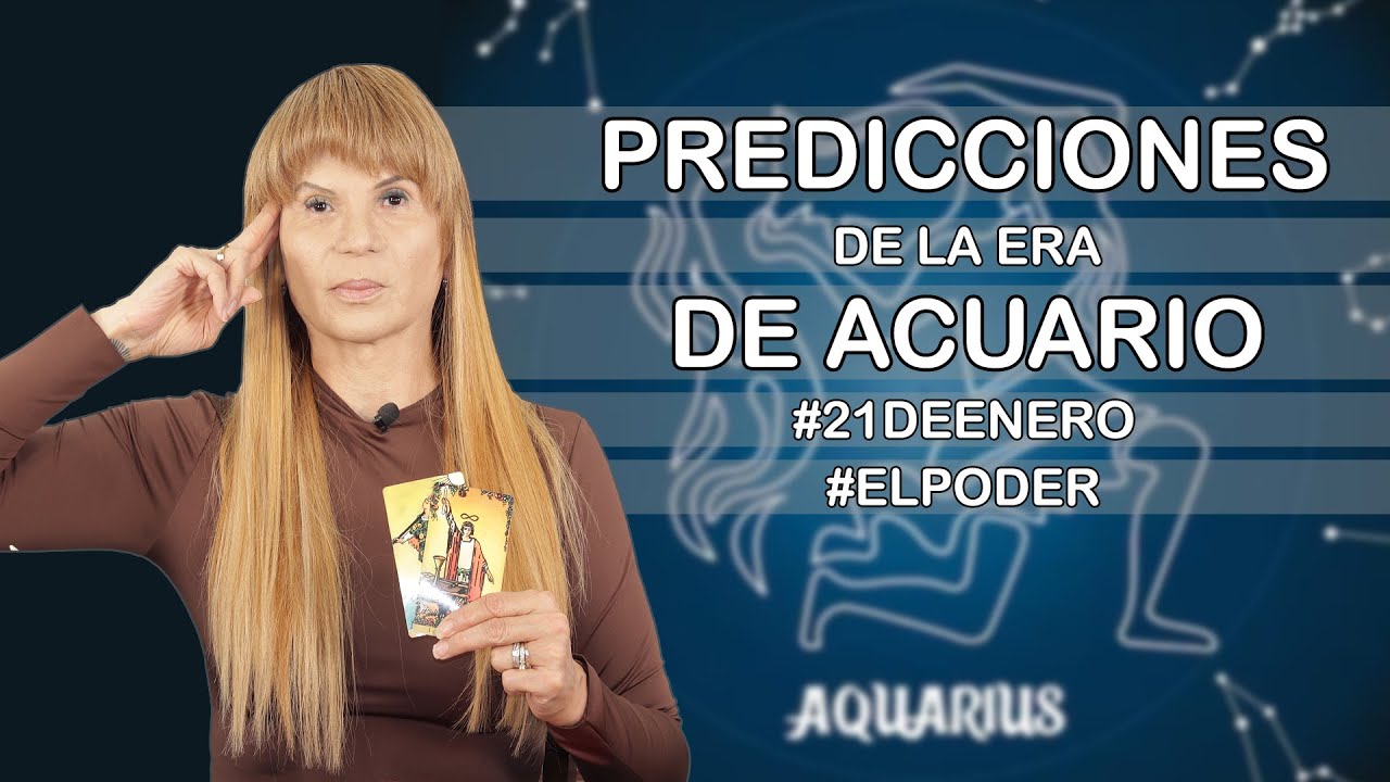Predicciones de la Era de Acuario #21deEnero #mhonividente #zodiaco #acuario