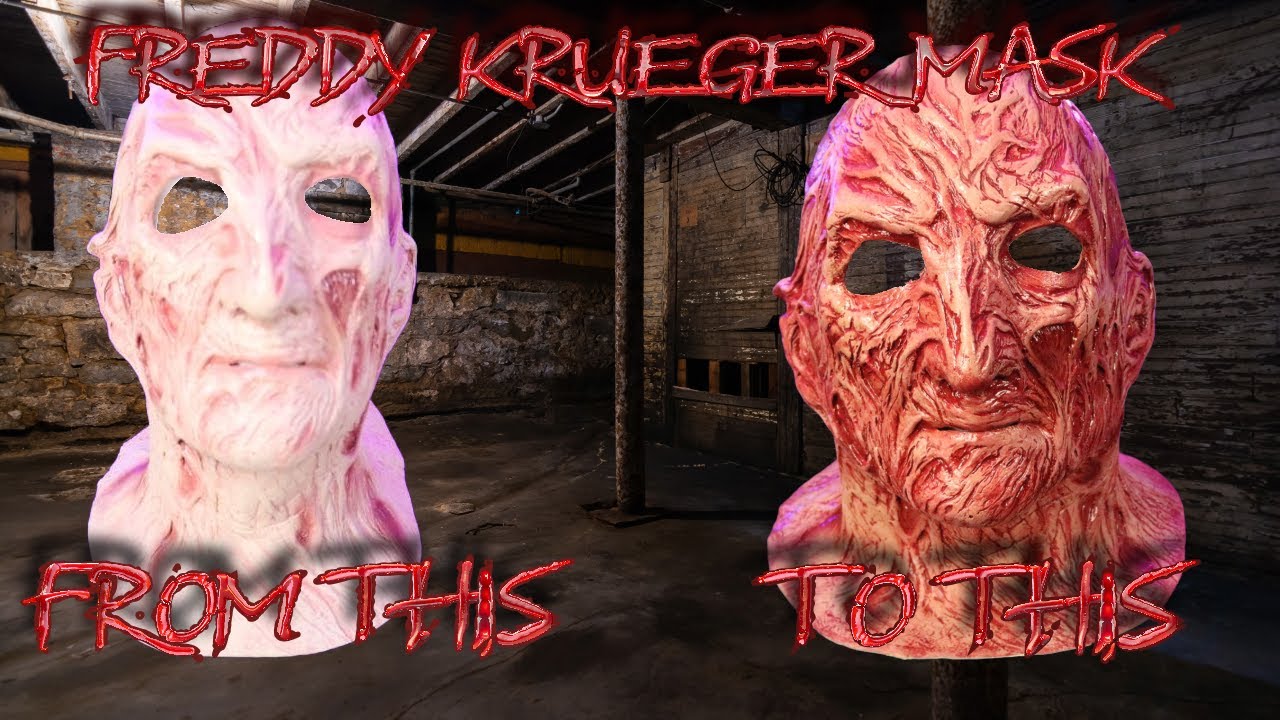 Freddy Krueger Mask rehaul much better!