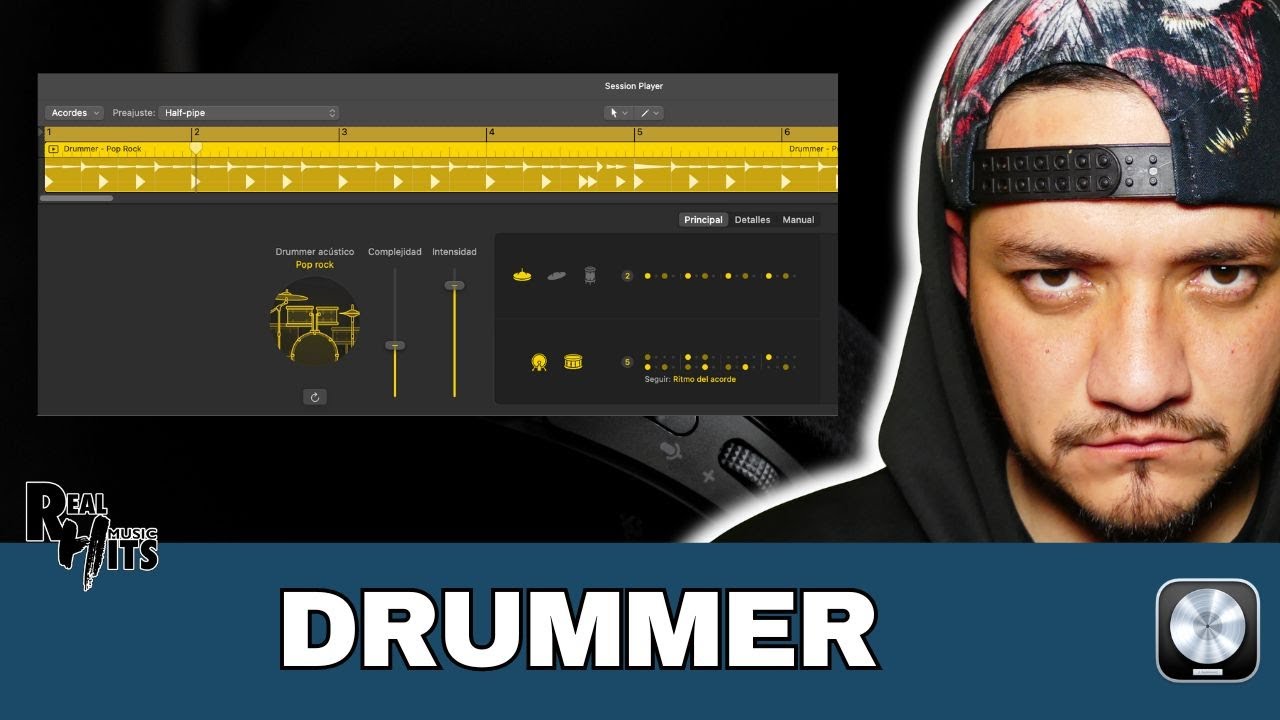LOGIC PRO 11 | BATERIAS PROFESIONALES CON SOLO UN CLIC | DRUMMER PLAYER | CLASE #4