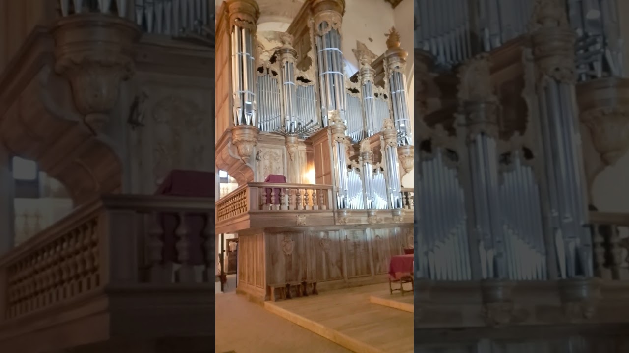 Liya Petrides plays Concert de Flutes by Pierre Du Mage on Dom Bedos Roubo organ