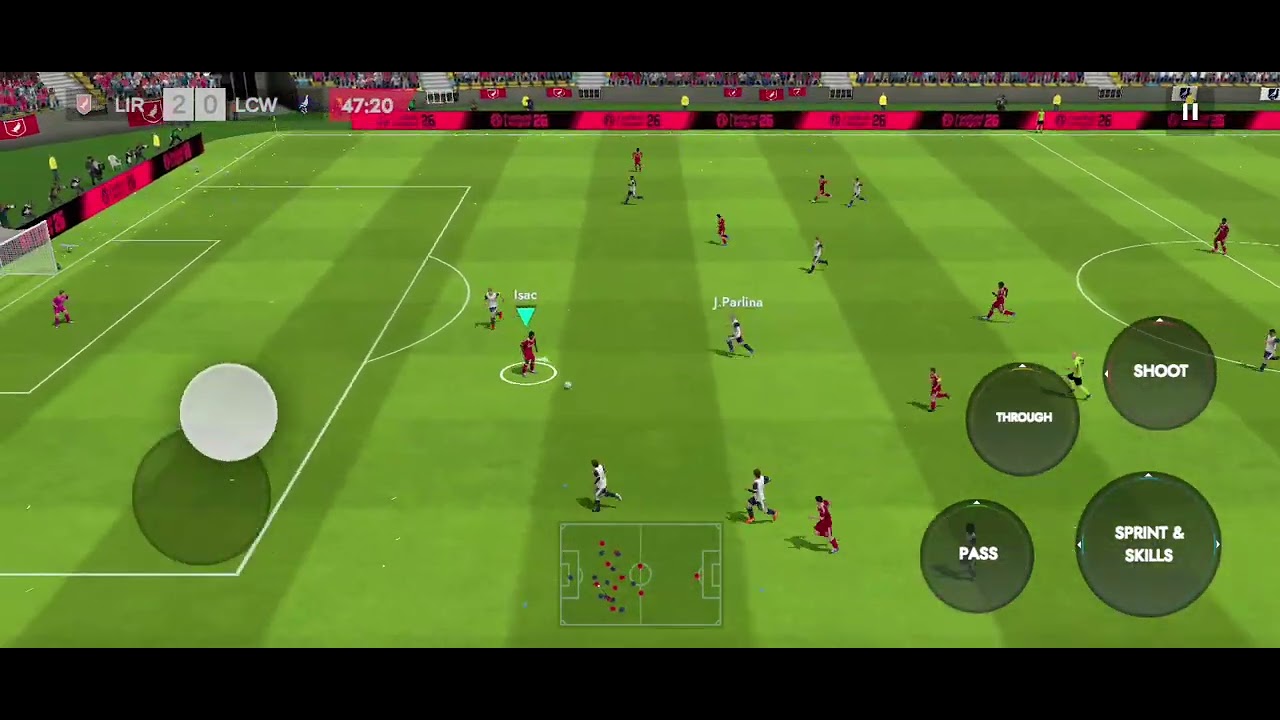 Football Liverpool vs Tottenham F.C. #efootball2026 #gaming #footballworldcup #championsleague 