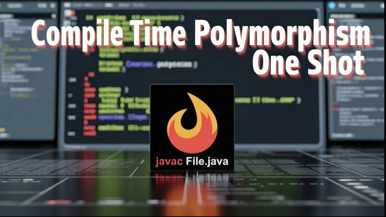 Compile Time Polymorphism | method overloading program | Anil Dora | Polymorphism