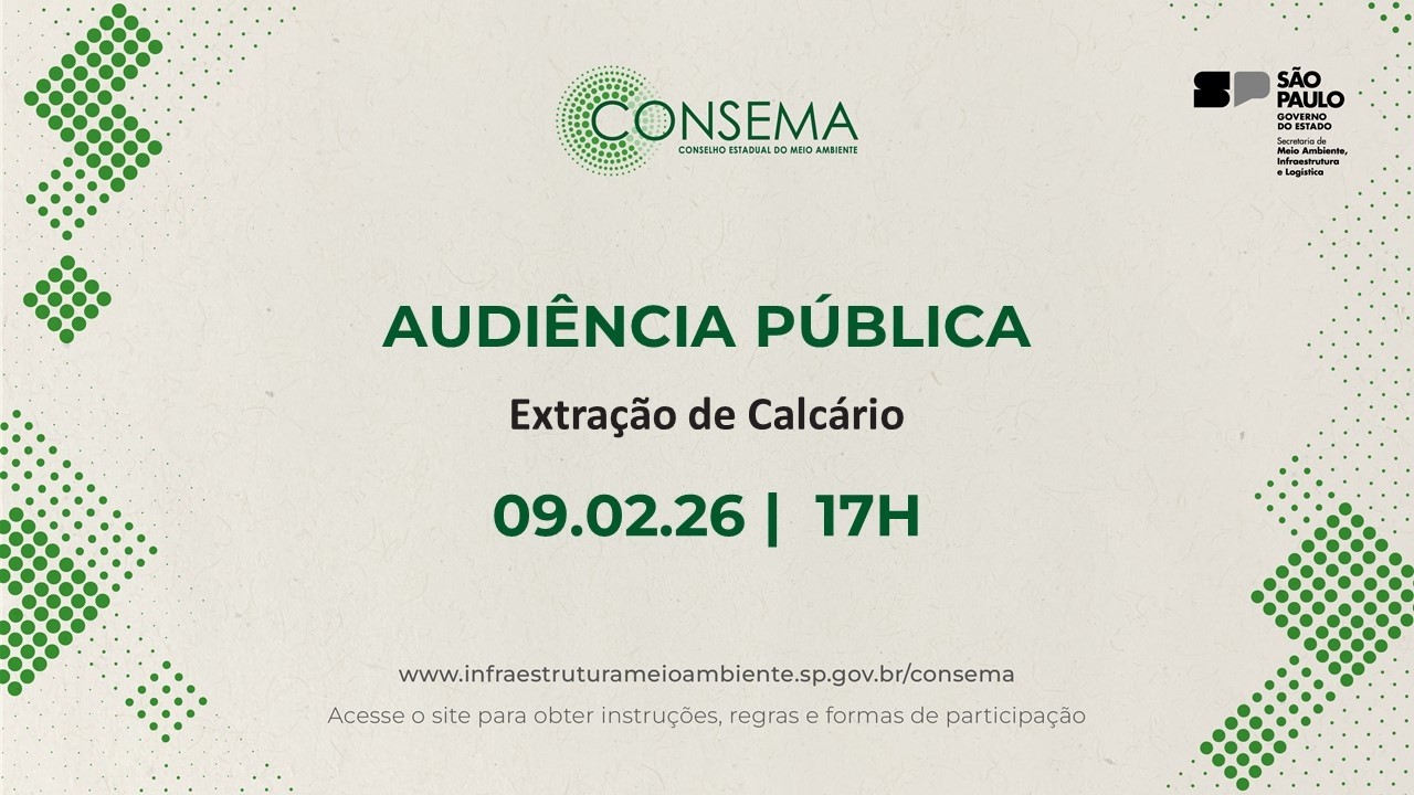 Audiência Pública - “Extração de Calcário”