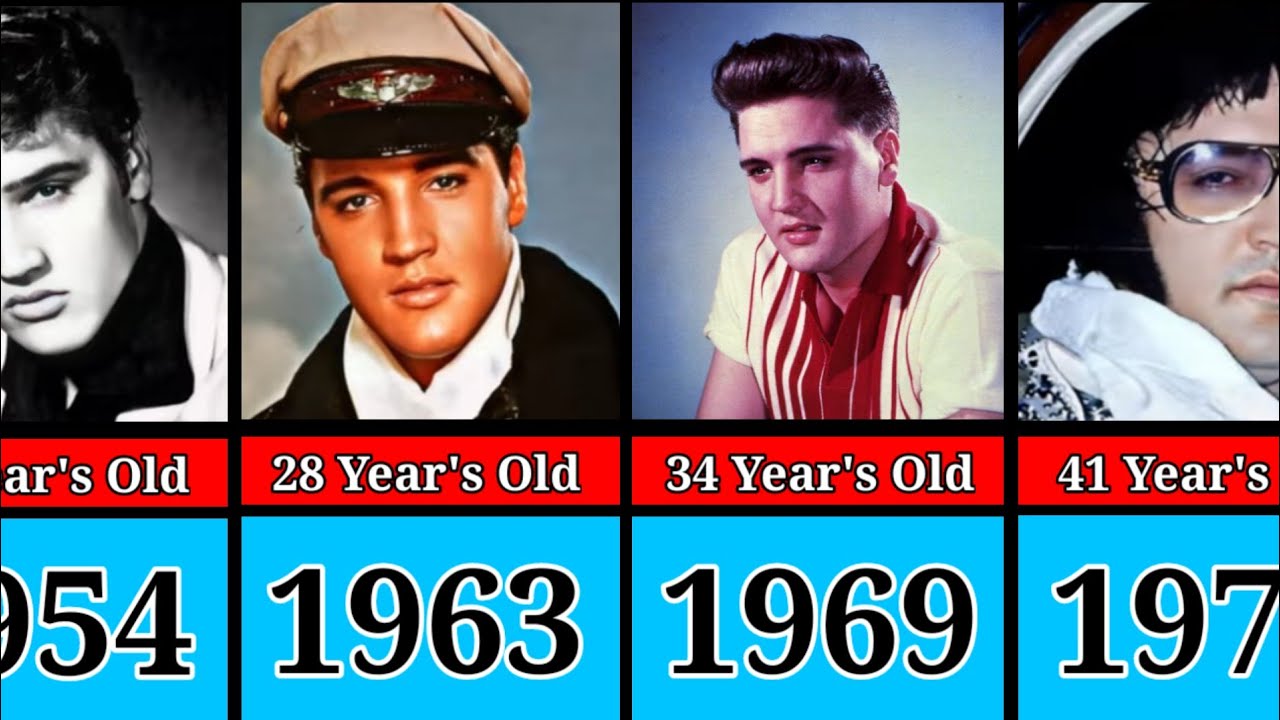 Преображение Элвиса Пресли от 1 до 42 лет 🤯 | Американский певец |