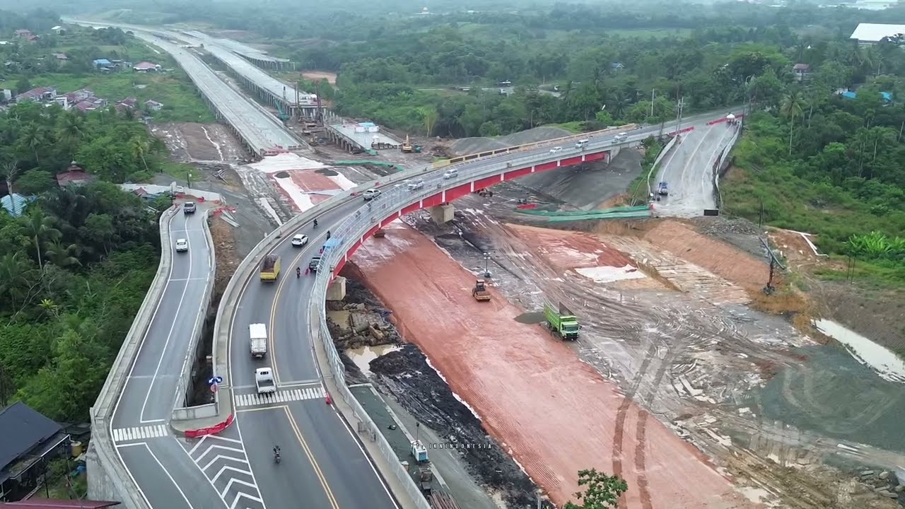 Ikn Terkini Kondisi TOL IKN KM 11 SIANG INI 10 Februari 2026