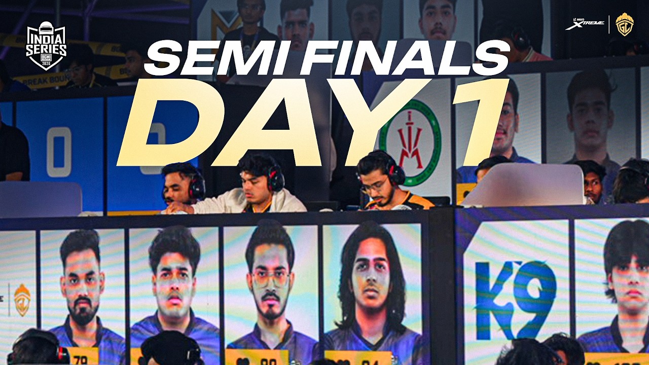 DAY 1 BGIS SEMI FINALS | TEAM GODLIKE