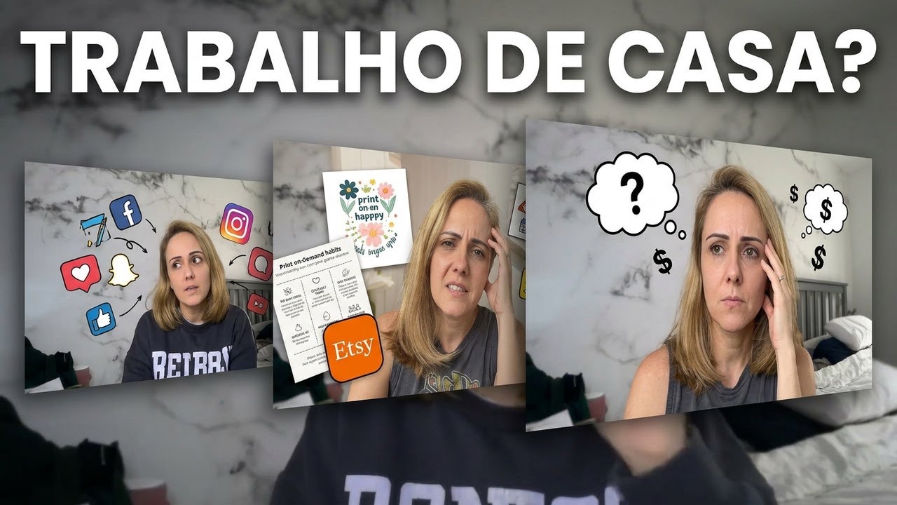 “Me reinventando aos 45: tudo o que eu tentei pra trabalhar de casa”