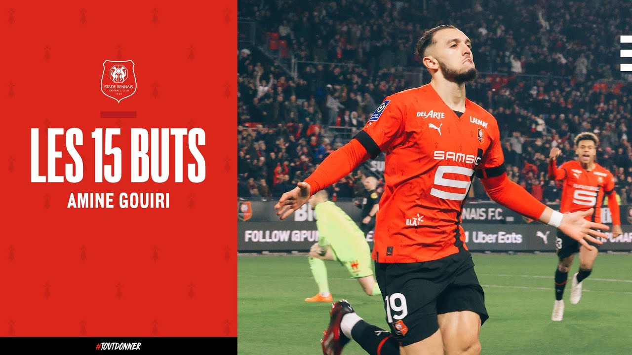 🔥 Saison 2022-23 | Les 15 buts d'Amine Gouiri en Ligue 1 Uber Eats