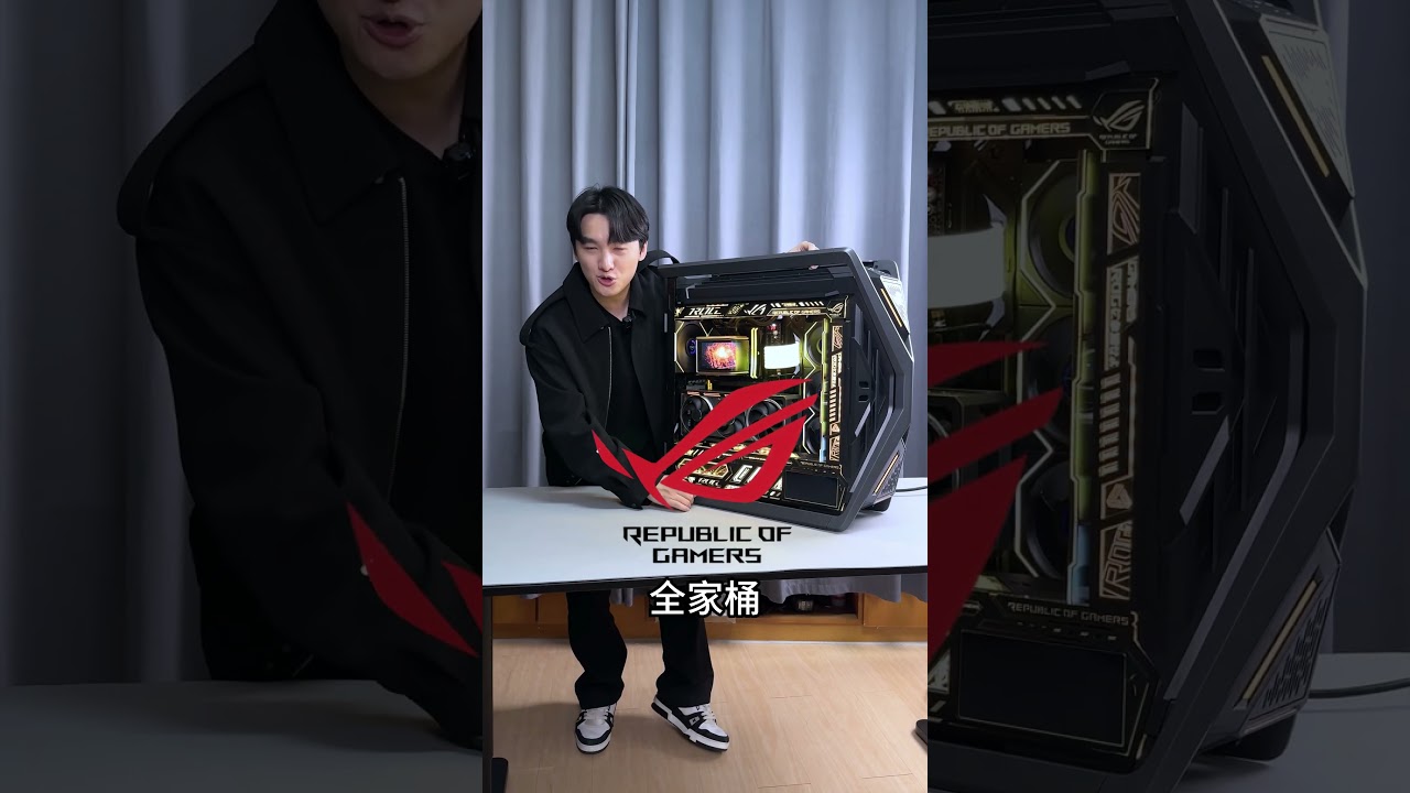 40萬元可以組一台什麼電腦？R9 9950X3D + RTX5090頂級ROG全家桶！ #pcbuild #rog #電腦組裝
