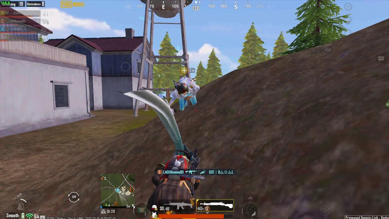 Enjoy Live🐓PUBG Mobile Livik 🐓Rush Game Play🐓Smooth 120 fps❤️PC Emulator💕