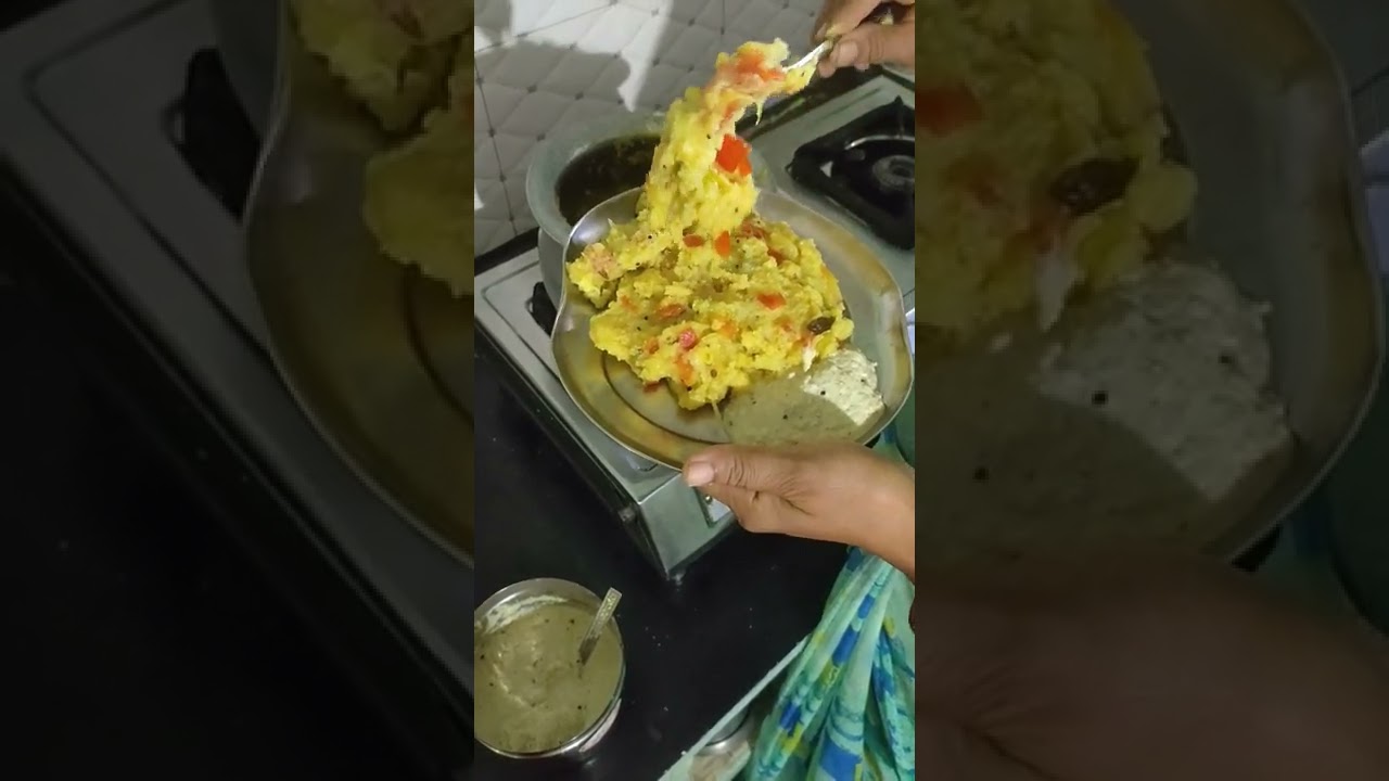 tomato bath with chutney #shorts