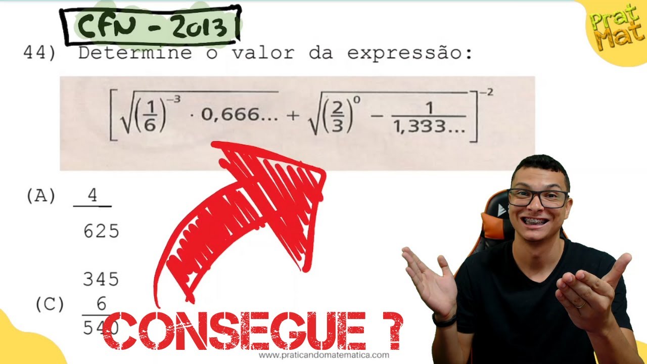 ESSE ASSUNTO SEMPRE CAI NA PROVA DE CFN !! REVISÃO DE MATEMÁTICA PARA FUZILEIRO NAVAL