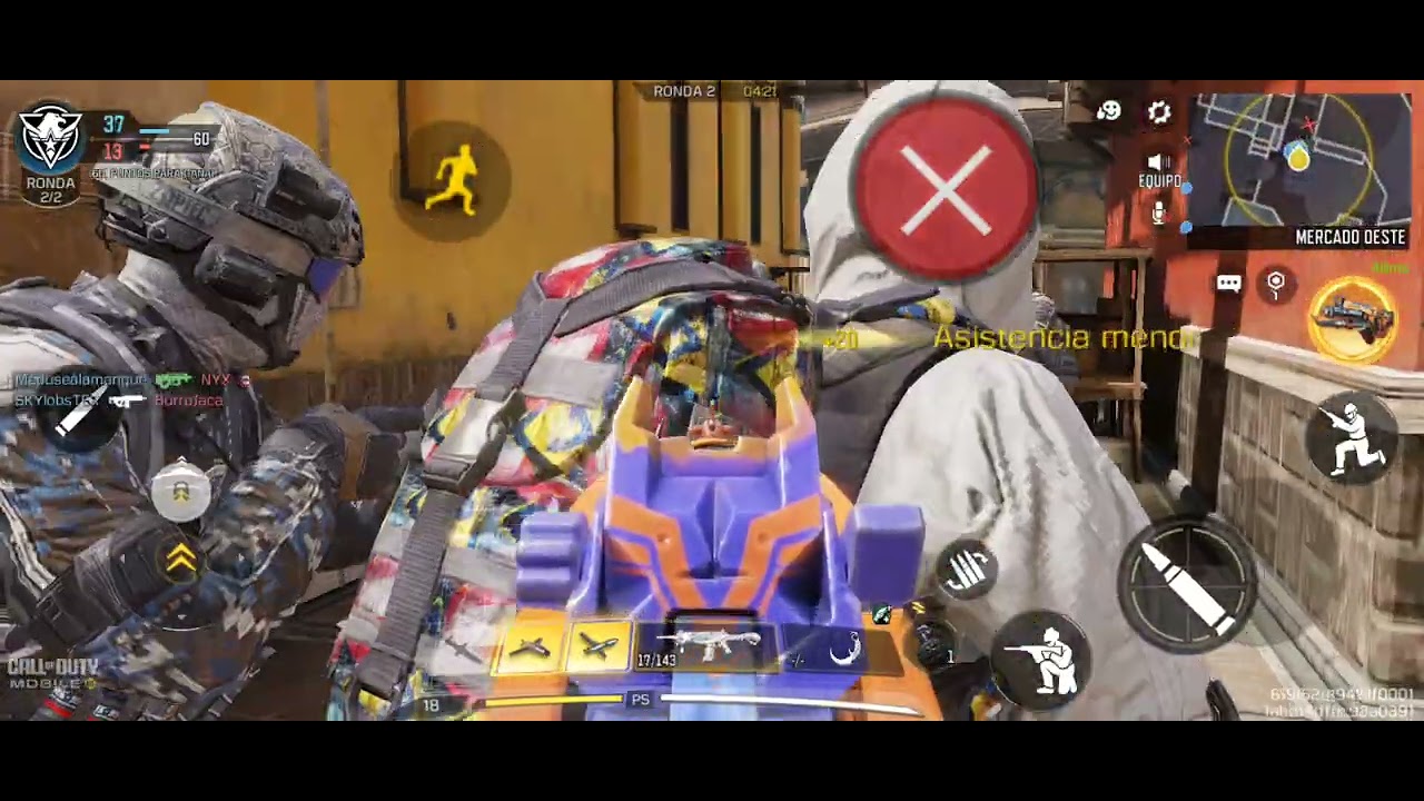 Juego call of duty Mobile en un remix Xiaomi 11 con los gráficos muy altos 