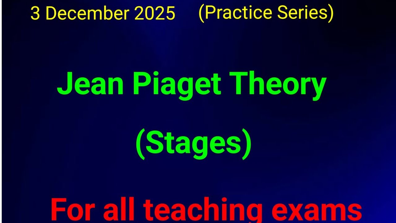 Jean piaget theory #important mcqs#cdp#forallteachingexam#kvs#htet#ctet#dsssb