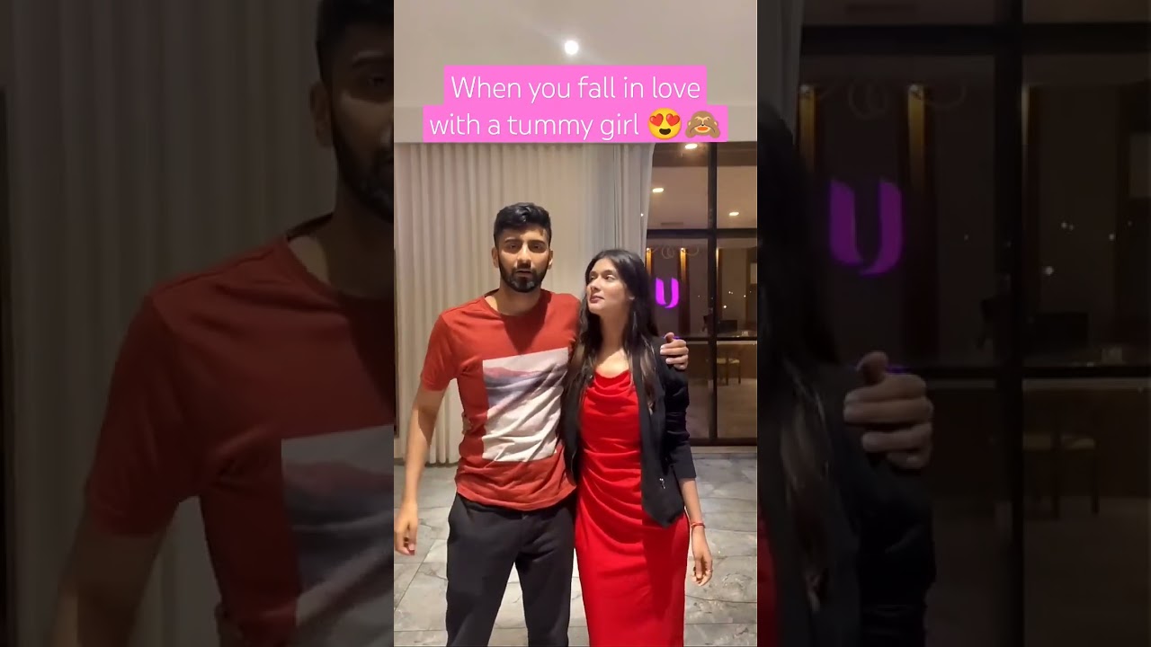 When loves my Cute Tummy 🙈🙈😍 #shorts #marriedlife #arrangedmarriage #cute #viral #husbandwife