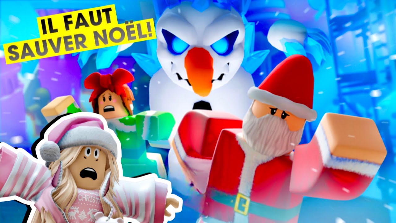 COMMENT SAUVER NOËL ET BATTRE LE MONSTRE DE GLACE DANS ADOPT ME! ROBLOX STORY