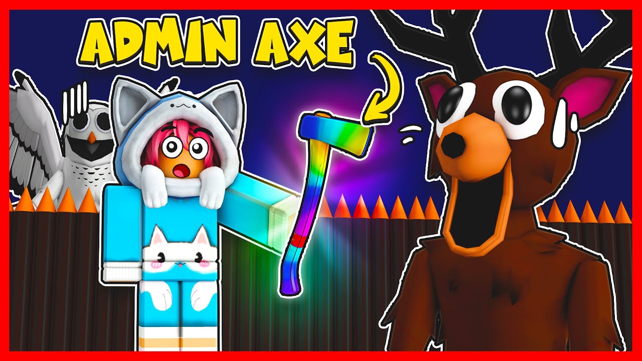 ATUN MENGGUNAKAN SENJATA ADMIN UNTUK MENAMATKAN 99 NIGHT IN THE FOREST !! ROBLOX