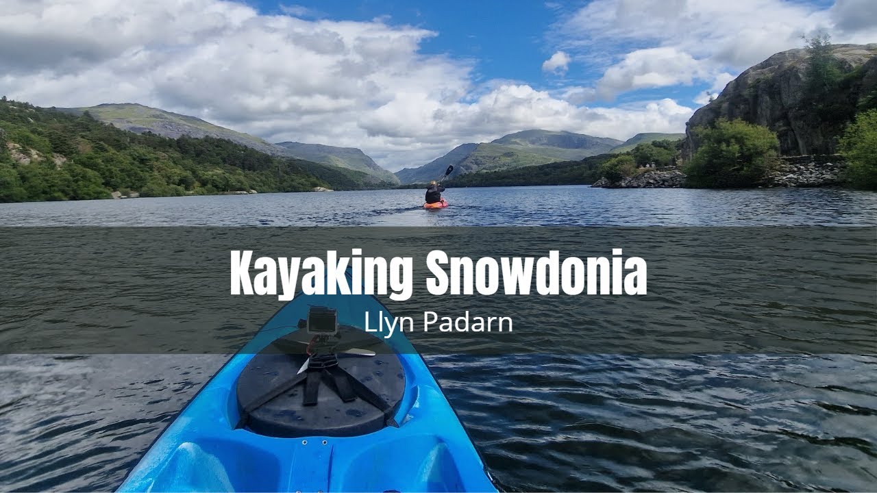 A soggy Hobbit is a grumpy Hobbit. A splash about in Llyn Padarn, Snowdonia National Park