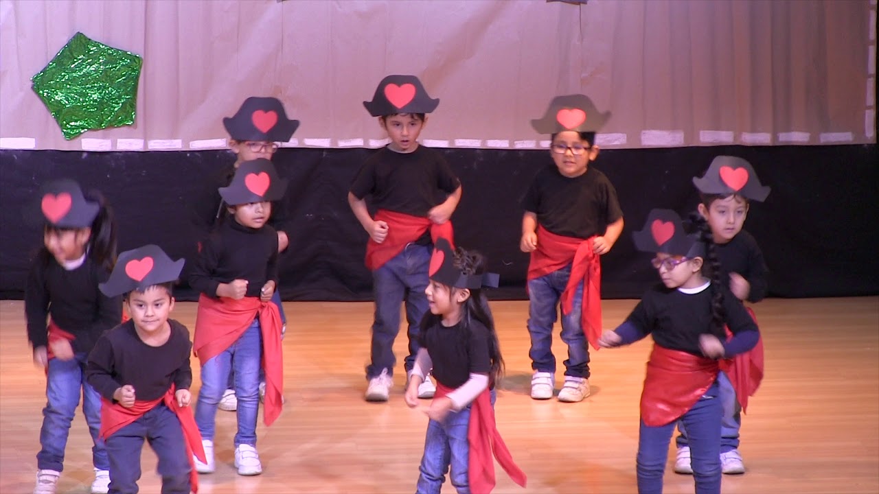 Baile de Inicial - Día del Maestro - Colegio María Alvarado Viernes 06 de julio de 2018.