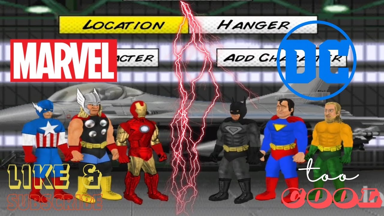 MARVEL VS DC in SuperCity | SuperCity |