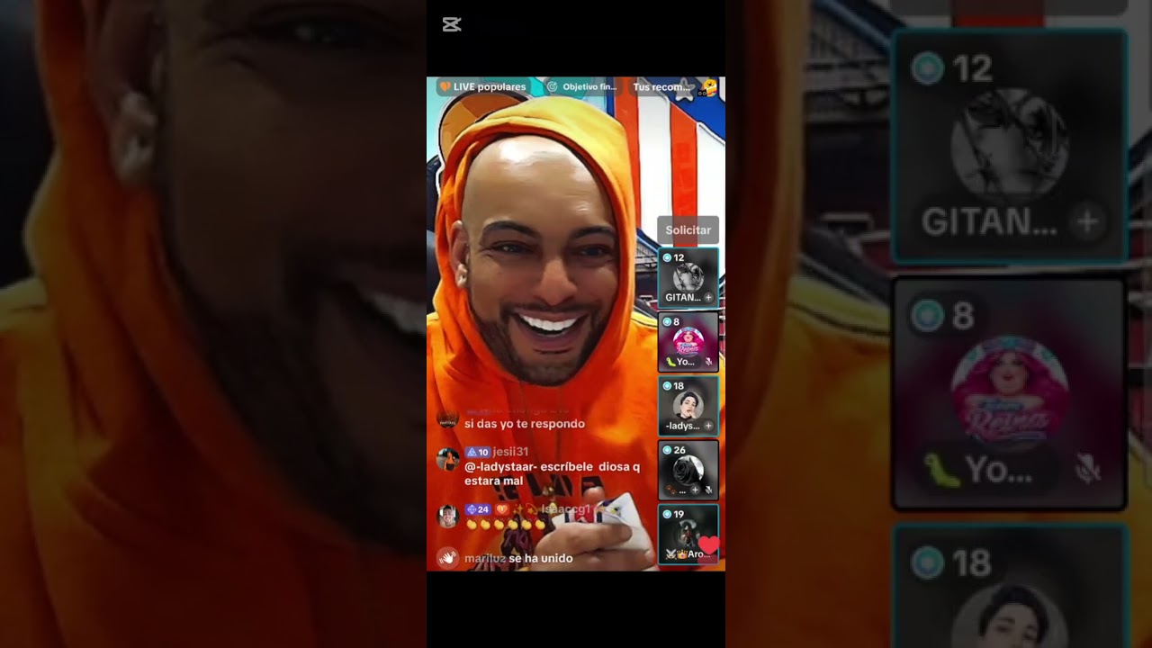 2026ko urtarrilaren 21a,23:39etan-Borja Reina saioan zuzenean iruzkinak egiten Aroa,BK,LadyStar.