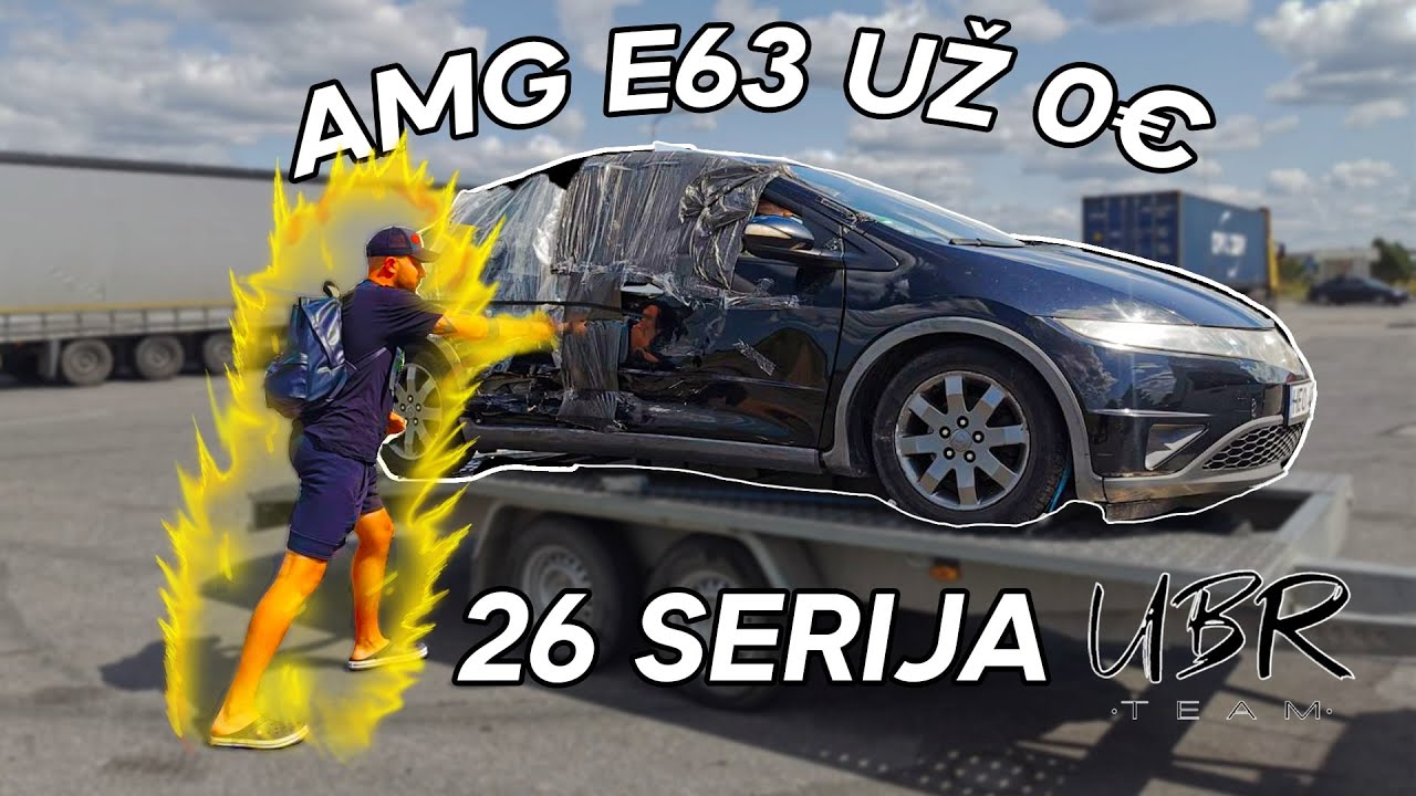 UBR Team: AMG E63 už 0€ (26 serija)