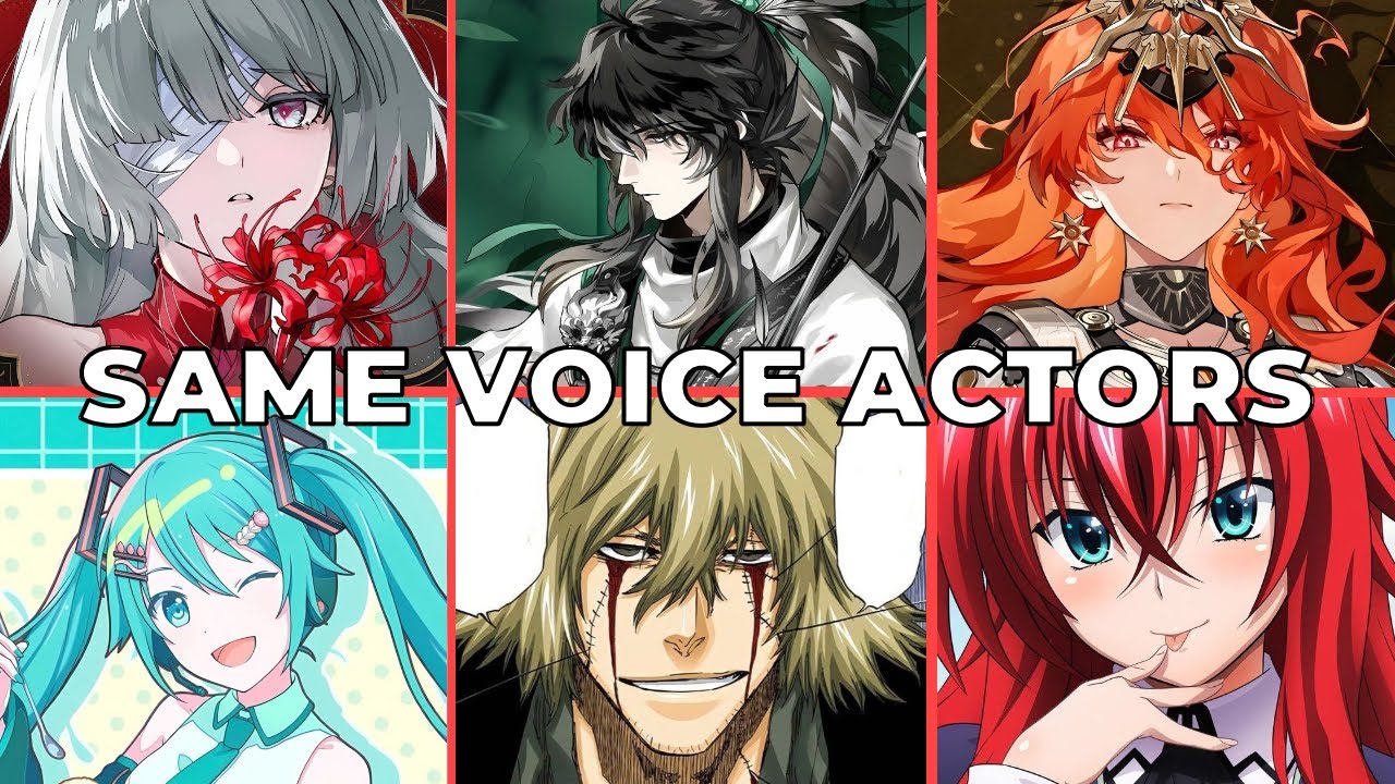 Wuthering Waves All Characters Japanese Dub Voice Actors Seiyuu Same Anime Characters