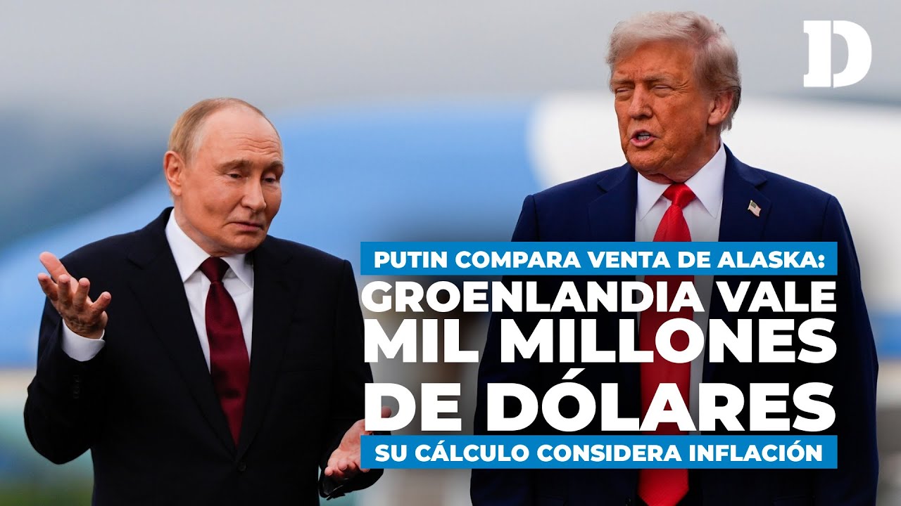 Putin calcula el precio de Groenlandia comparando la venta de Alaska de Rusia a EE.UU. / El Diario