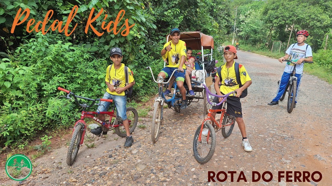 Pedal Kids na Rota do Ferro