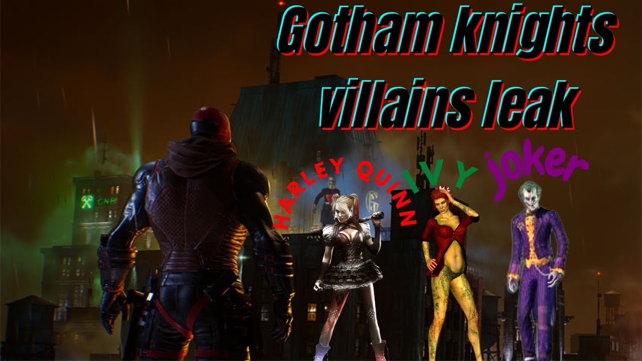 Gotham knights Villains Leak!