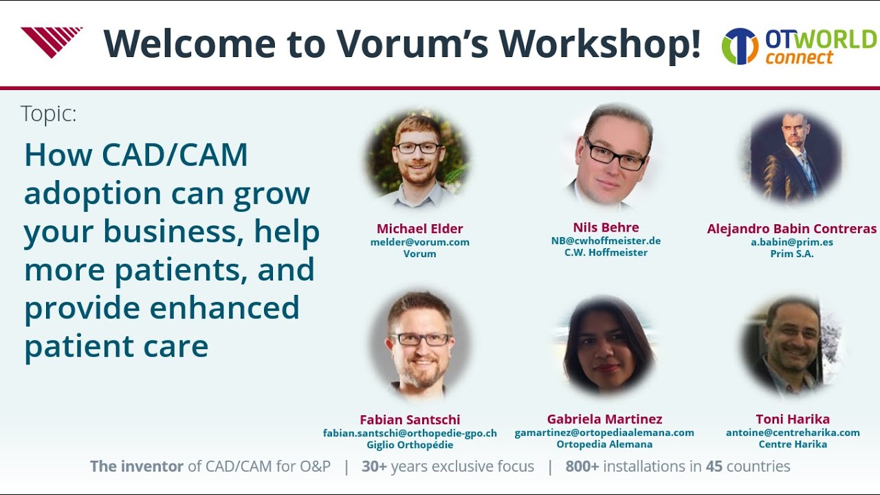 Vorum's 2020 OTWorld Presentation