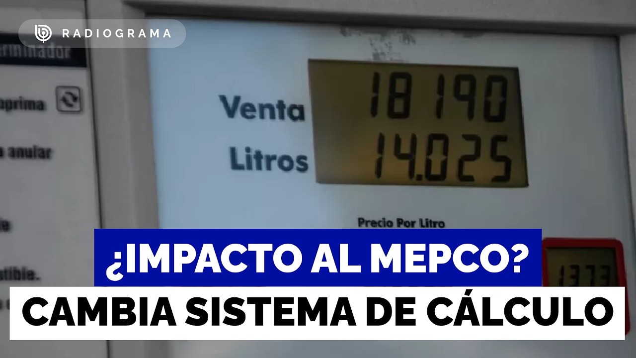Gobierno cambia par&aacute;metro del MEPCO para el c&aacute;lculo de precio de los combustibles