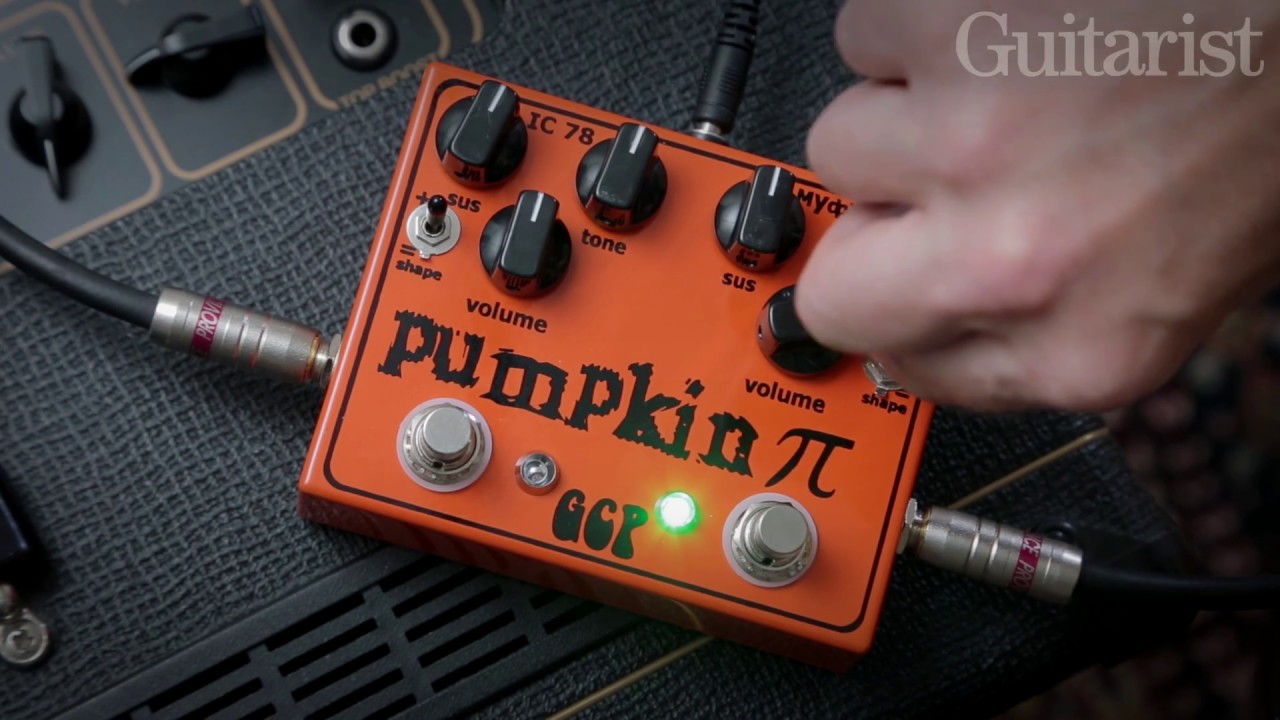Green Carrot Pumpkin Pi Distortion Pedal Demo
