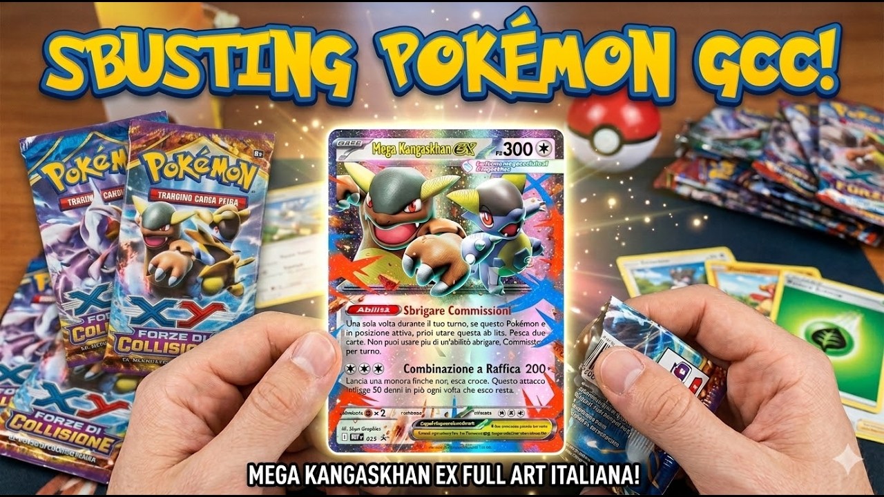 APRO 10 Bustine!! Mega Kangaskhan ex, Koraidon ex e altro| Pokémon SBUSTING GCC