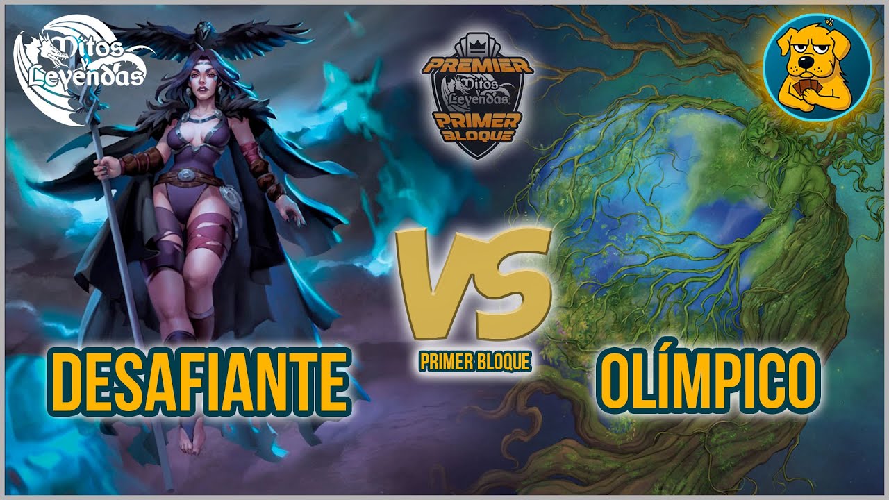 PRIMER BLOQUE - DESAFIANTE vs OL&Iacute;MPICO - Duelo Mitos y Leyendas TCG