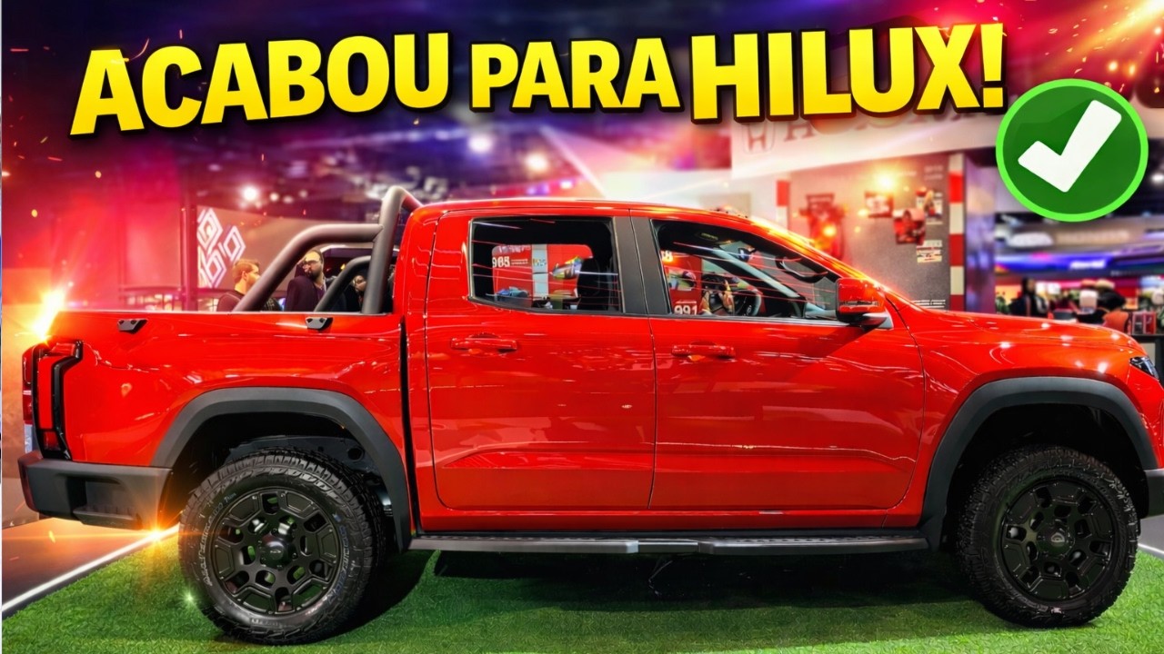 NOVA PICAPE DE R$ 95 MIL: DESAFIA HILUX, RANGER, S10 E COMPANHIA!