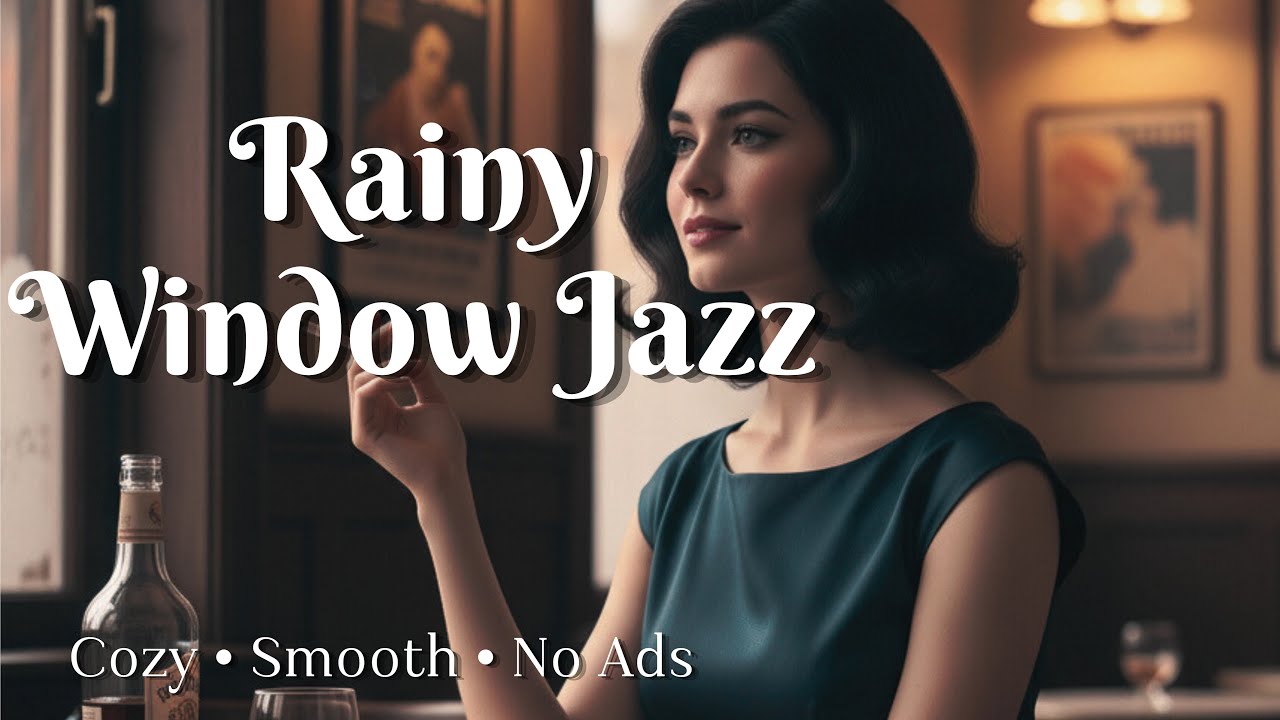 Rainy Window Jazz – Smooth & Cozy Jazz for Relaxing Evenings (No Ads)