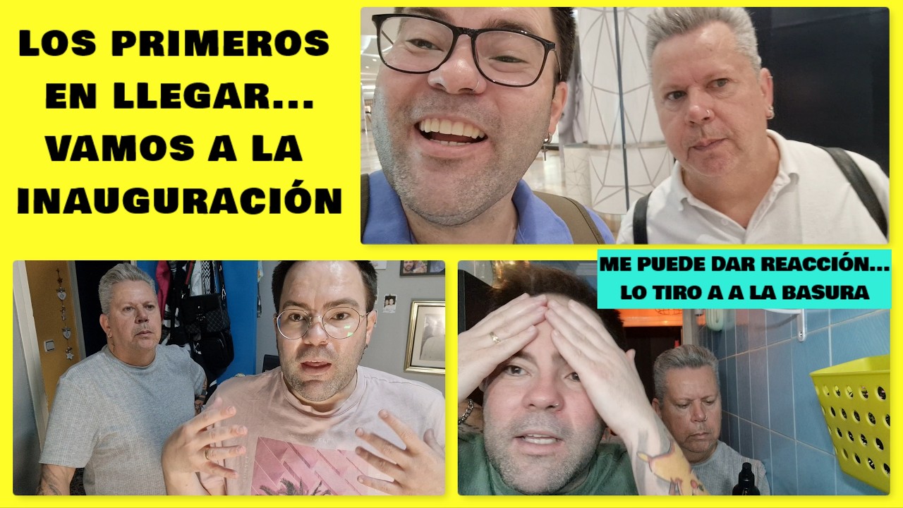Los primeros en LLEGAR...Vamos a la INAUGURACI&Oacute;N 🤐 // Me puede dar REACCI&Oacute;N....lo tiro a la BASURA 😮