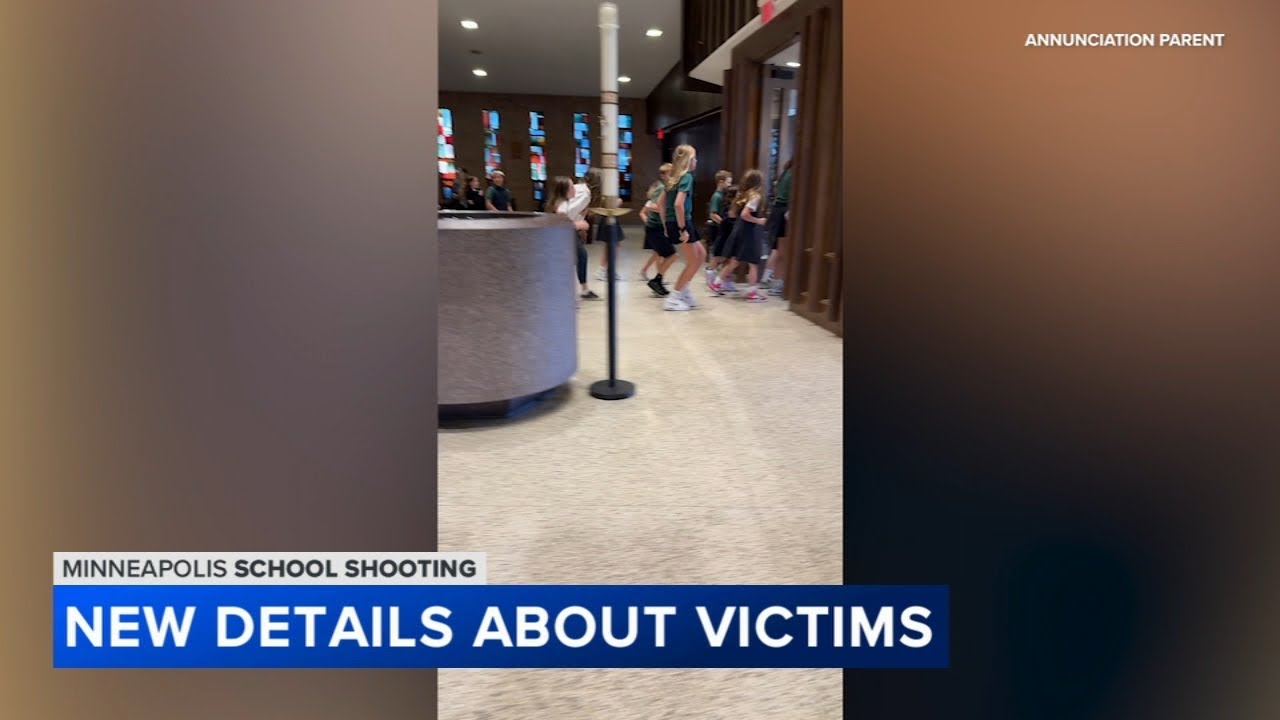 New video shows aftermath of Minnesota Catholic school shooting