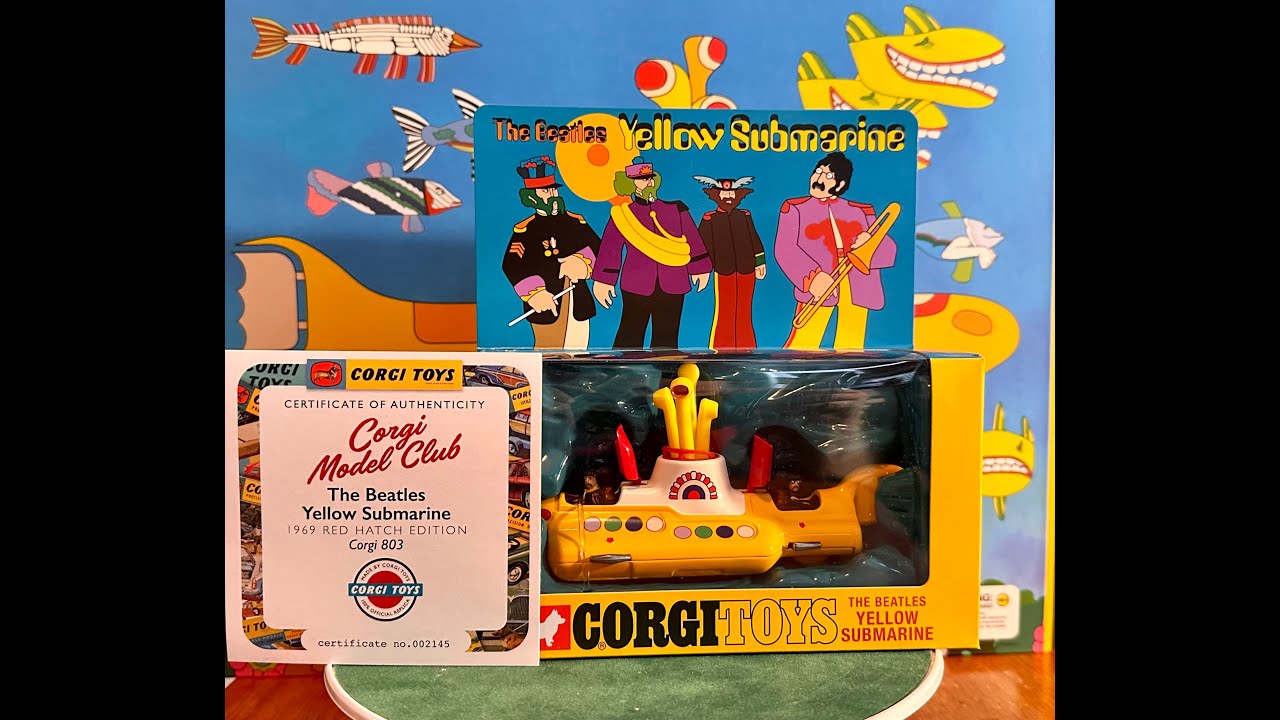 932 Brand, #new #Beatles, #yellow,# submarine #corgi toy  😂👍‼️