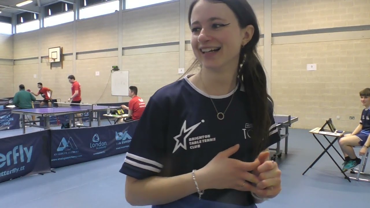 William Michell v Letitia McMullan | Horsham Spinners 2 v Brighton TTC 3  | British League | Div C6