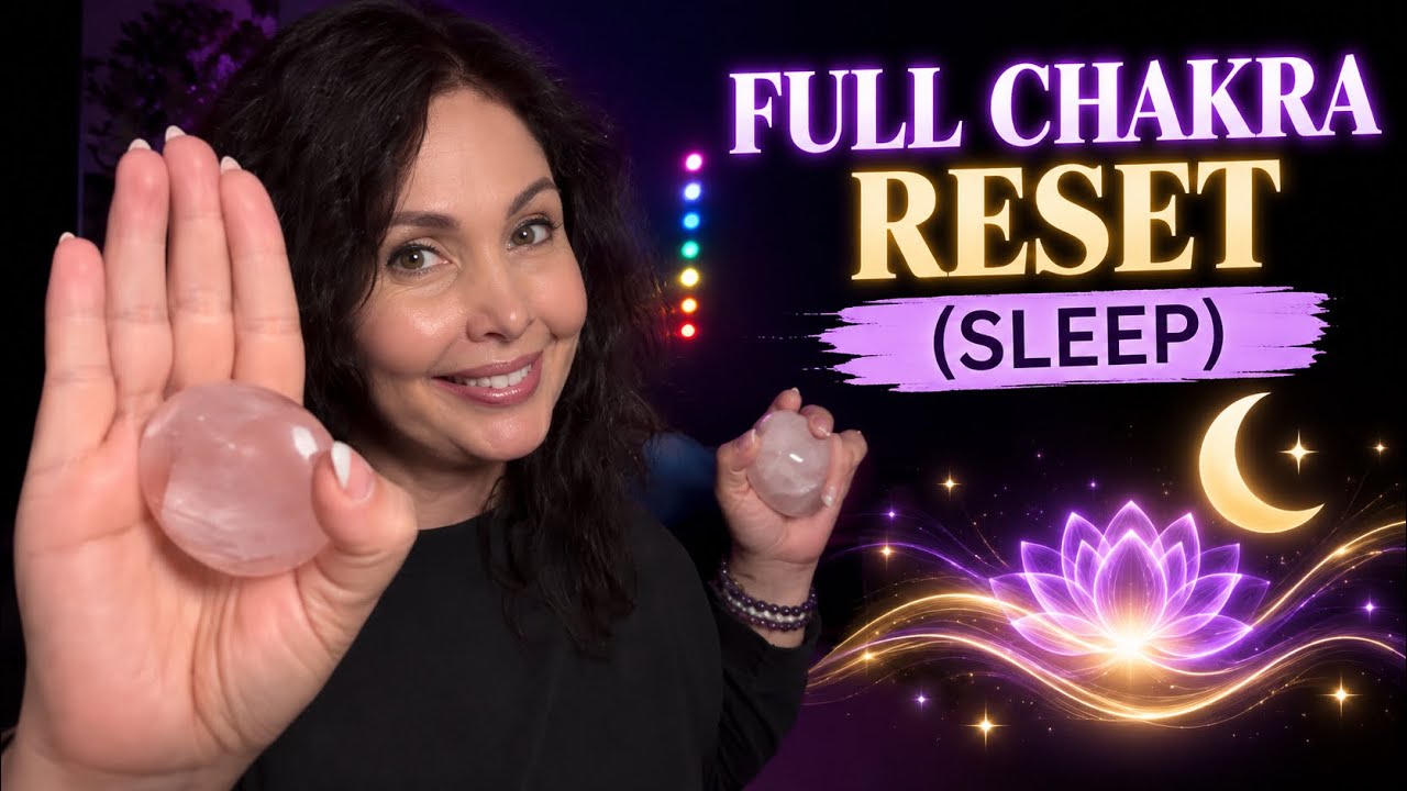 Reiki Distance Healing for Deep Sleep ✨ Full Chakra Alignment While You Rest (18 Minutes)