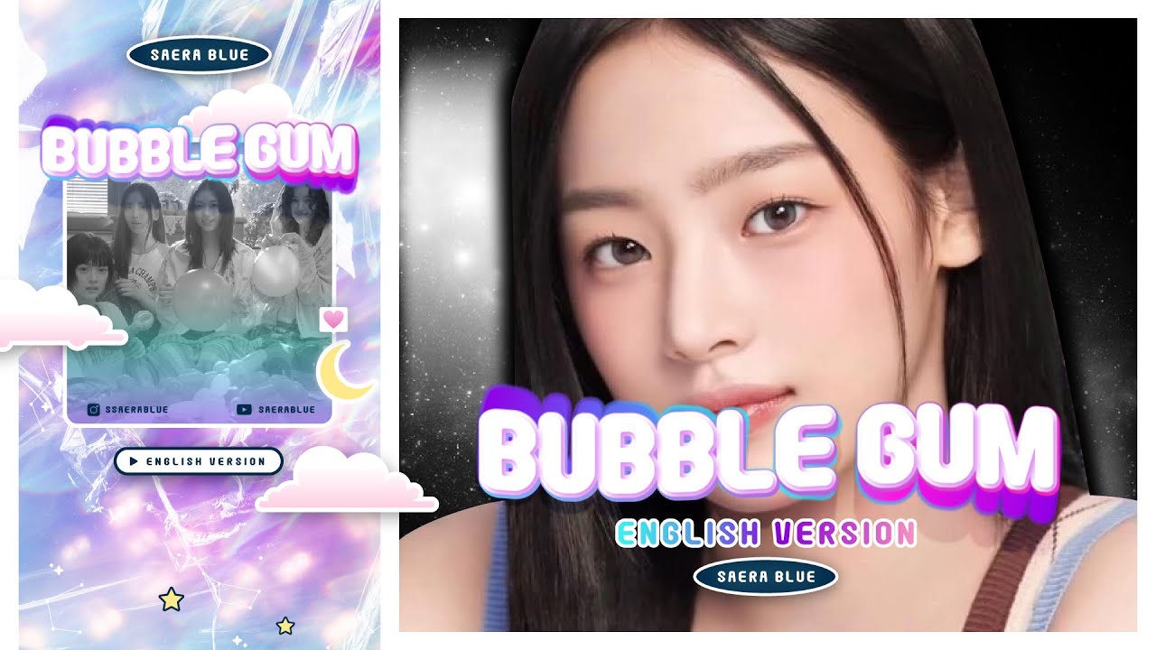 【ENGLISH COVER】NewJeans (뉴진스) - Bubble Gum Vocal Cover by SAERA BLUE